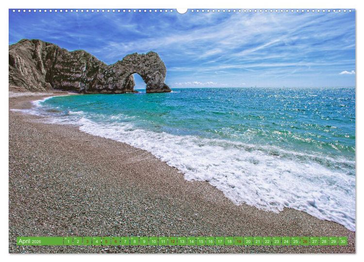 Produktbild: S&uuml;dliches England (Wandkalender 2026 DIN A2 quer), CALVENDO Monatskalender