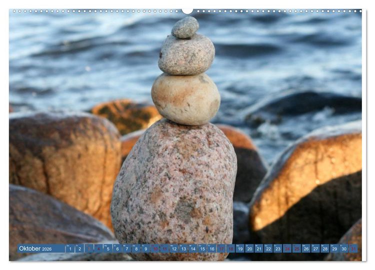 Produktbild: Maritimer K&uuml;stenzauber (Wandkalender 2026 DIN A2 quer), CALVENDO Monatskalender