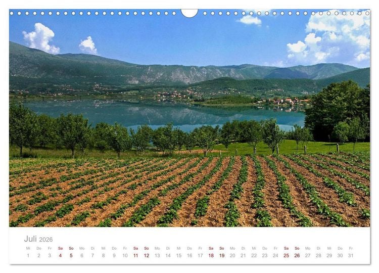 Produktbild: Kreuz und quer durch Bosnien-Herzegowina (Wandkalender 2026 DIN A3 quer), CALVENDO Monatskalender