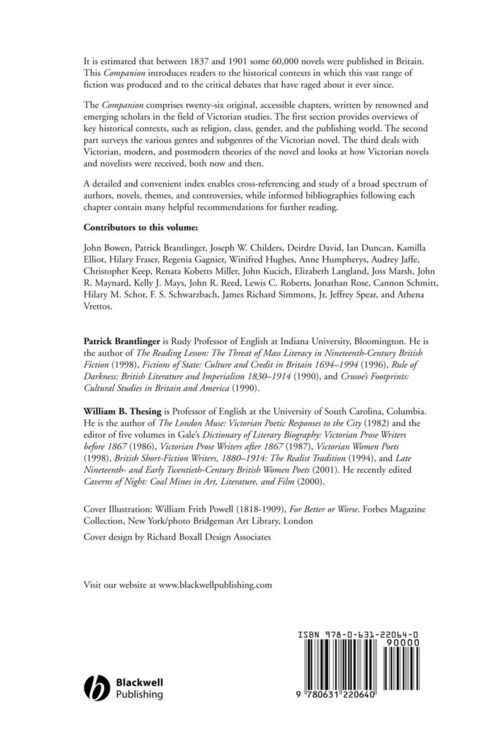 Produktbild: Companion Victorian Novel C