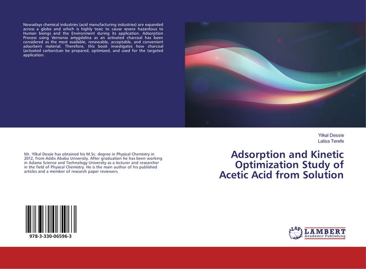 Produktbild: Adsorption and Kinetic Optimization Study of Acetic Acid from Solution