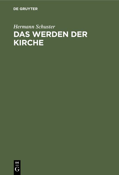 Produktbild: Das Werden der Kirche