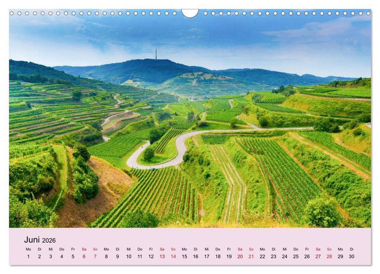 Produktbild: Augenblicke im Kaiserstuhl (Wandkalender 2026 DIN A3 quer), CALVENDO Monatskalender