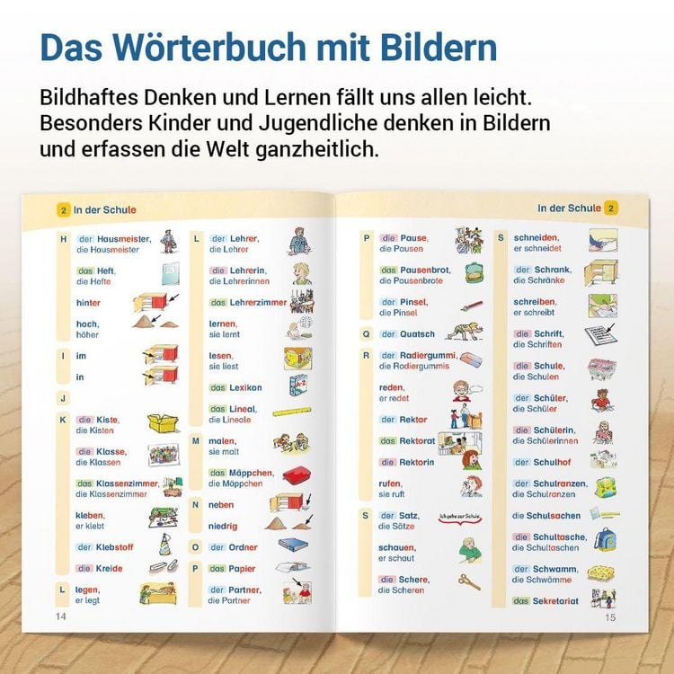 Produktbild: INDIGO - Das W&ouml;rterbuch mit Bildern