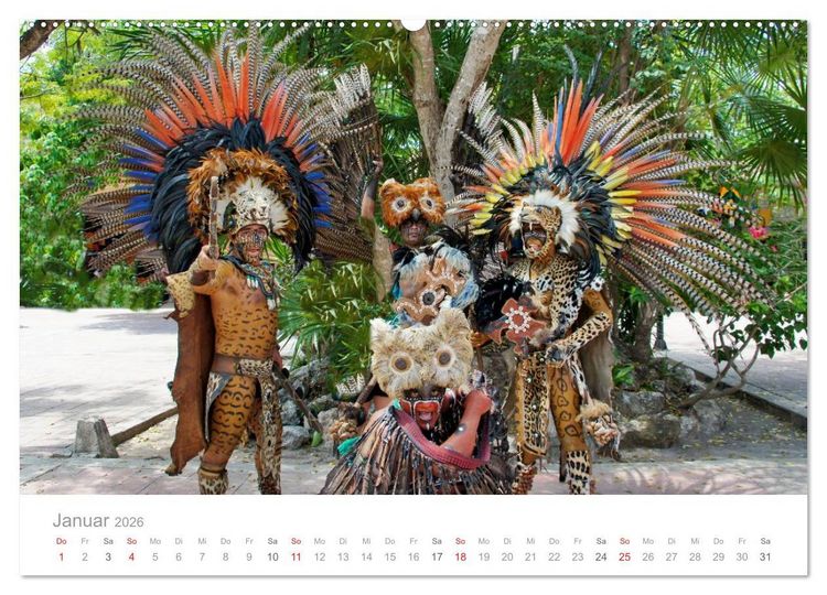Produktbild: Tulum - Mexico (Wandkalender 2026 DIN A2 quer), CALVENDO Monatskalender