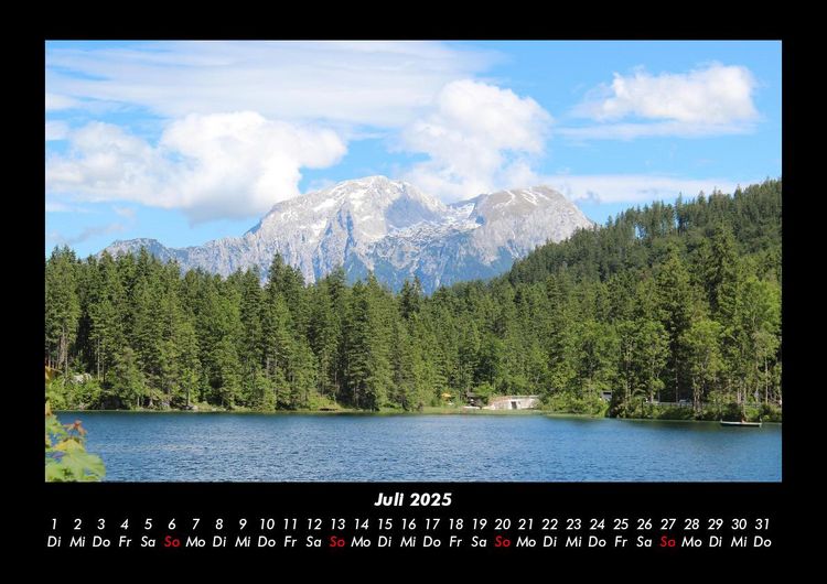 Produktbild: Die Seen der Erde 2025 Fotokalender DIN A3