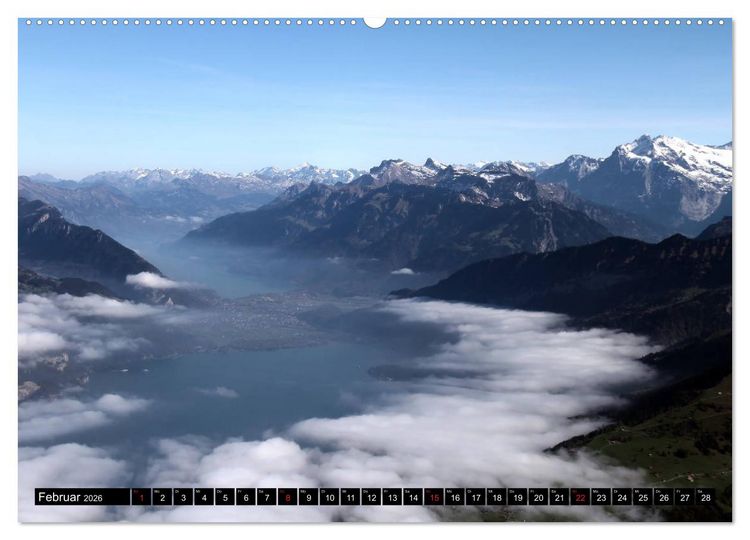Produktbild: Berge im Berner Oberland (Wandkalender 2026 DIN A2 quer), CALVENDO Monatskalender