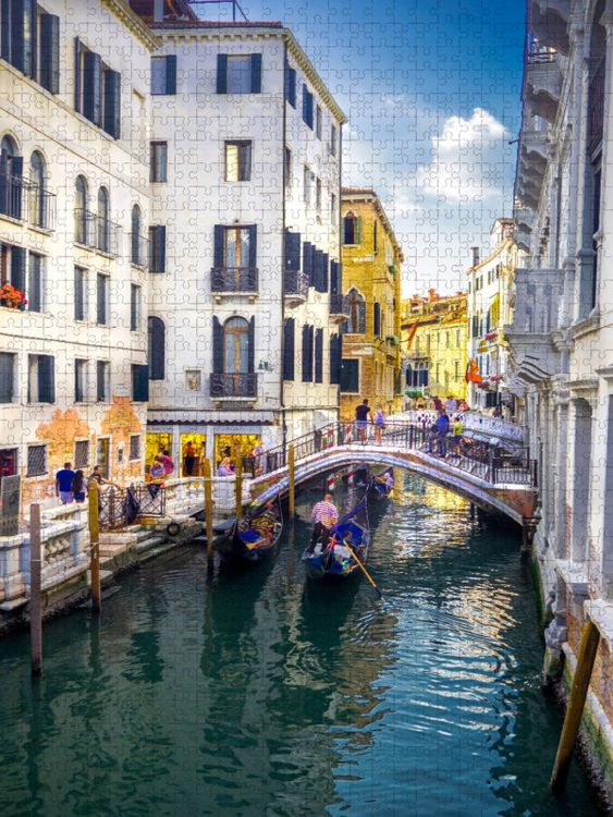 Produktbild: CALVENDO Puzzle Ein Motiv aus dem Kalender Sch&ouml;nes Italien. Impressionen by VogtArt | 1000 Teile Lege-Gr&ouml;&szlig;e 64x48cm Foto-Puzzle f&uuml;r gl&uuml;ckliche Stunden