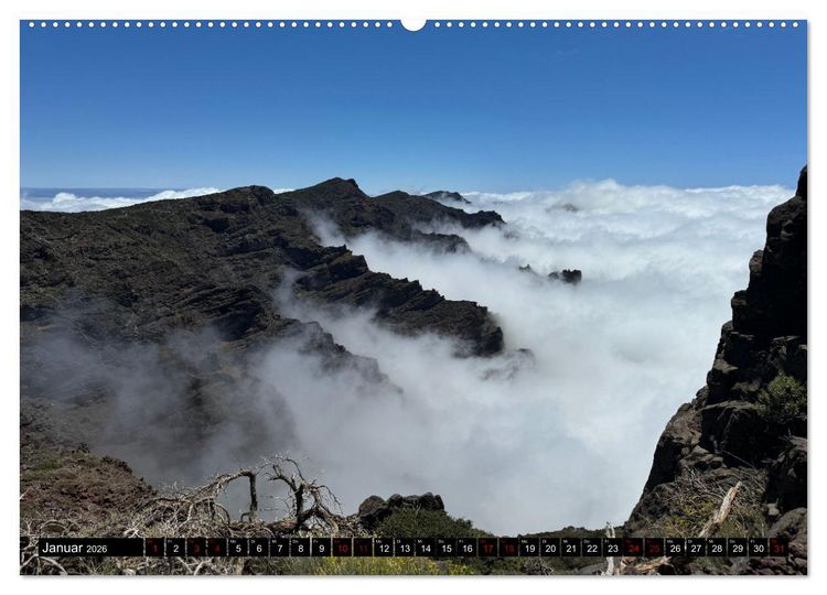 Produktbild: La Palma - Eine Reise &uuml;ber die La Isla Bonita (Wandkalender 2026 DIN A2 quer), CALVENDO Monatskalender