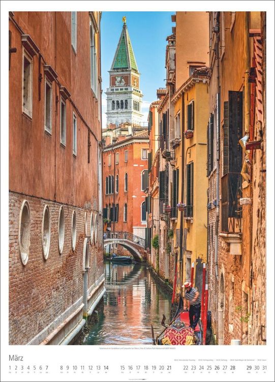 Produktbild: Venezia Kalender 2027 - La Serenissima