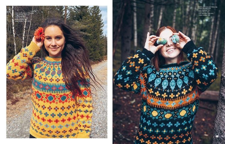 Produktbild: Einfach nordisch stricken: Farbenfroh!