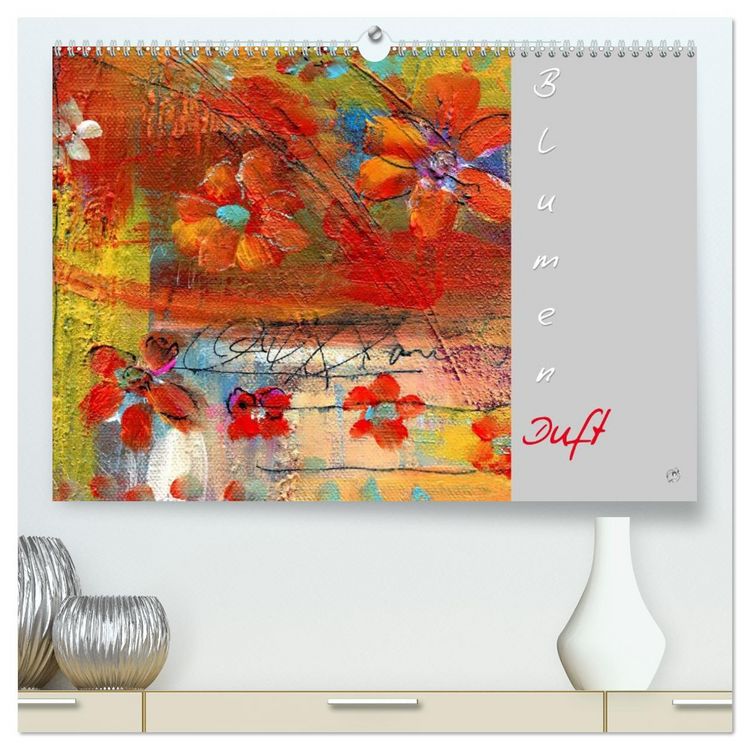 Produktbild: Blumenduft (hochwertiger Premium Wandkalender 2026 DIN A2 quer), Kunstdruck in Hochglanz