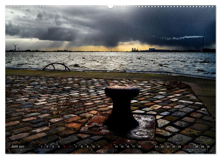 Produktbild: Bis zum Horizont. Der Himmel &uuml;ber Norddeutschland. (hochwertiger Premium Wandkalender 2027 DIN A2 quer), Kunstdruck in Hochglanz