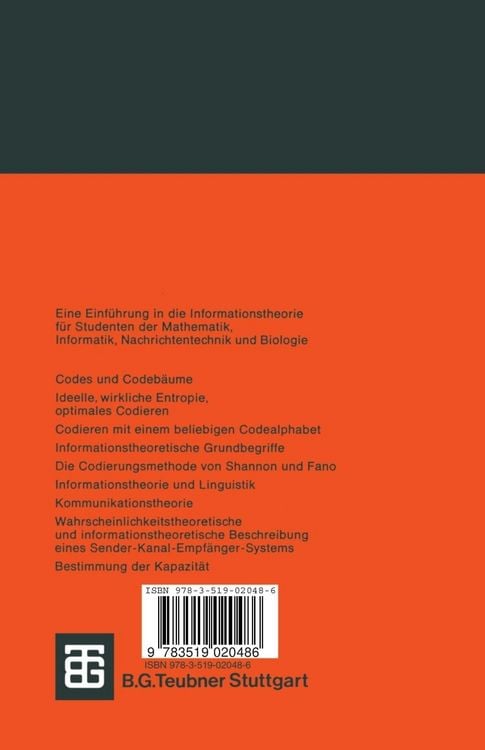 Produktbild: Informationstheorie