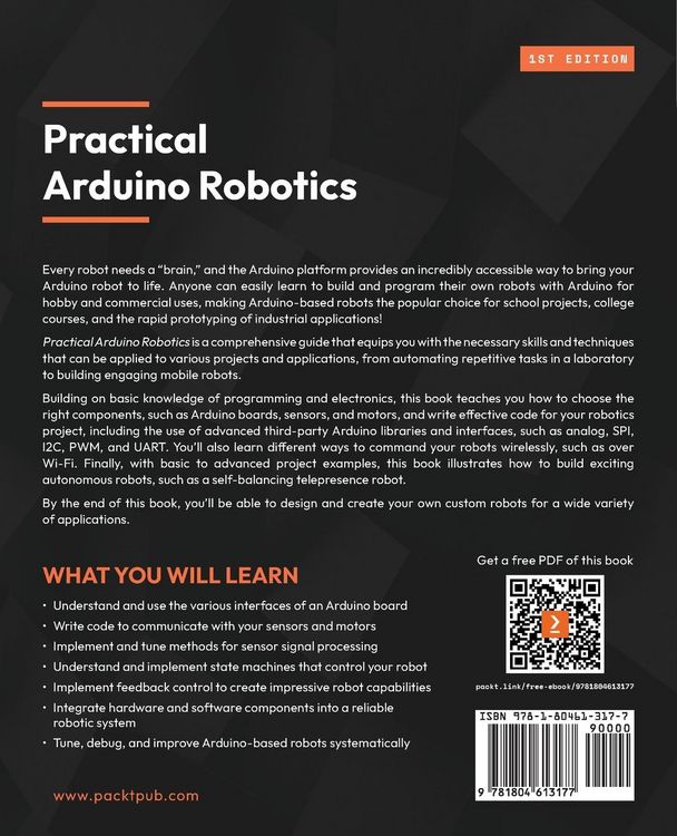 Produktbild: Practical Arduino Robotics