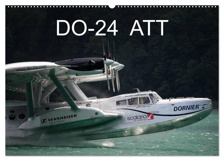 Produktbild: DO-24 ATT (Wandkalender 2026 DIN A2 quer), CALVENDO Monatskalender