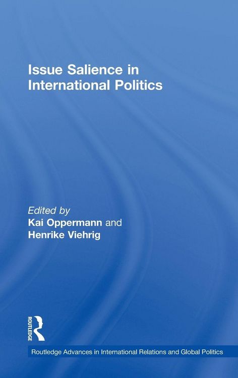Produktbild: Issue Salience in International Politics