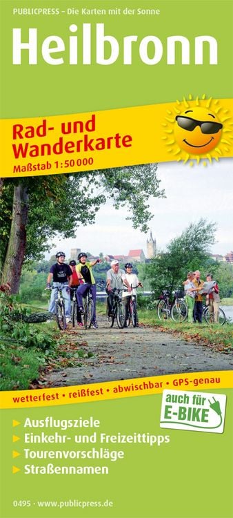 Produktbild: Heilbronn 1:50 000
