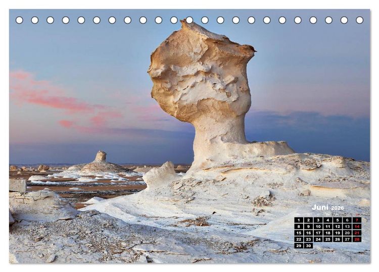 Produktbild: &Auml;gypten &ndash; westliche W&uuml;sten (Tischkalender 2026 DIN A5 quer), CALVENDO Monatskalender
