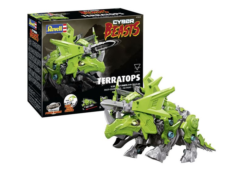 Produktbild: Revell 07852 CyberBeasts TerraTops Science Fiction Bausatz 1:35