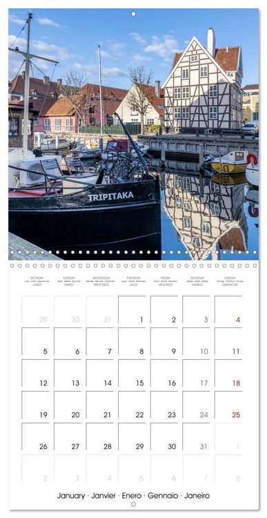 Produktbild: COPENHAGEN Highlights (Wall Calendar 2026 12 &times; 12 Inch) CALVENDO 12 Month Wall Calendar