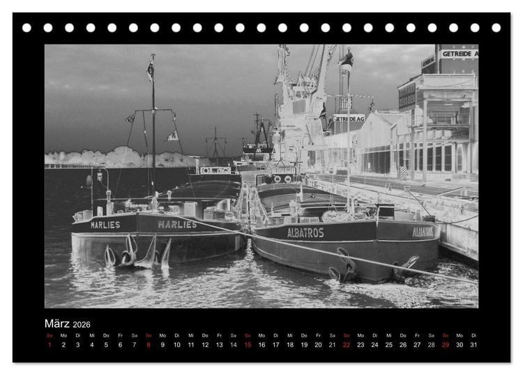 Produktbild: Schiffe anders (Tischkalender 2026 DIN A5 quer), CALVENDO Monatskalender