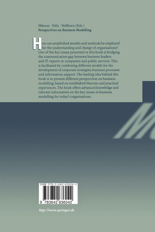 Produktbild: Perspectives on Business Modelling
