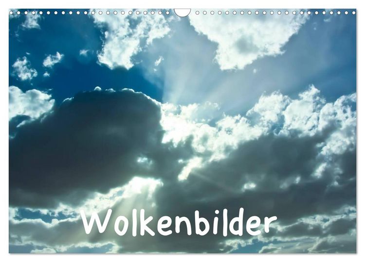 Produktbild: Wolkenbilder (Wandkalender 2026 DIN A3 quer), CALVENDO Monatskalender