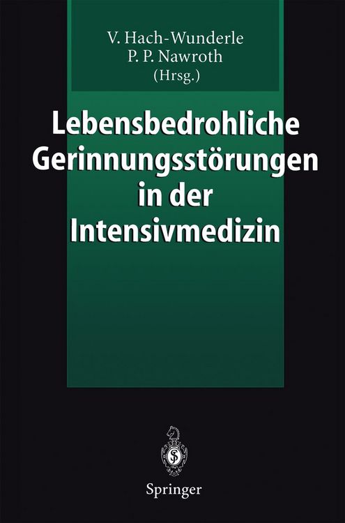 Produktbild: Lebensbedrohliche Gerinnungsst&ouml;rungen in der Intensivmedizin