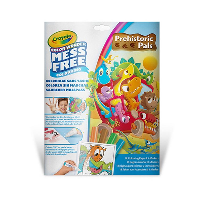 Produktbild: CRAYOLA - Color Wonder Malspass Dinosaurier