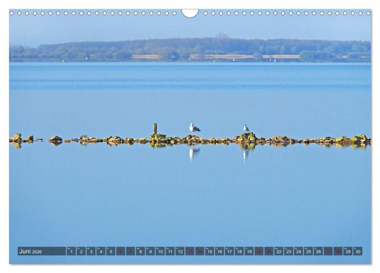 Produktbild: D&uuml;mmer, Malerische See-Momente (Wandkalender 2026 DIN A3 quer), CALVENDO Monatskalender