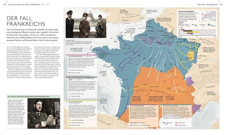 Produktbild: Der Zweite Weltkrieg in Karten