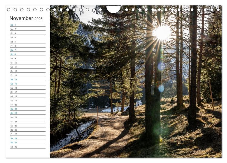 Produktbild: Faszination Alpen (Wandkalender 2026 DIN A4 quer), CALVENDO Monatskalender