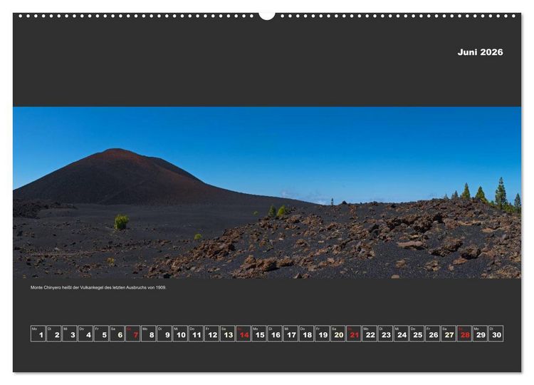 Produktbild: Teneriffa im Panorama (Wandkalender 2026 DIN A2 quer), CALVENDO Monatskalender