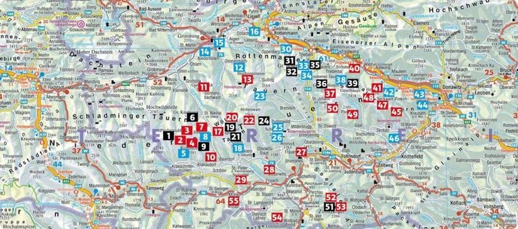 Produktbild: ROTHER Wanderf&uuml;hrer Steirische Niedere Tauern