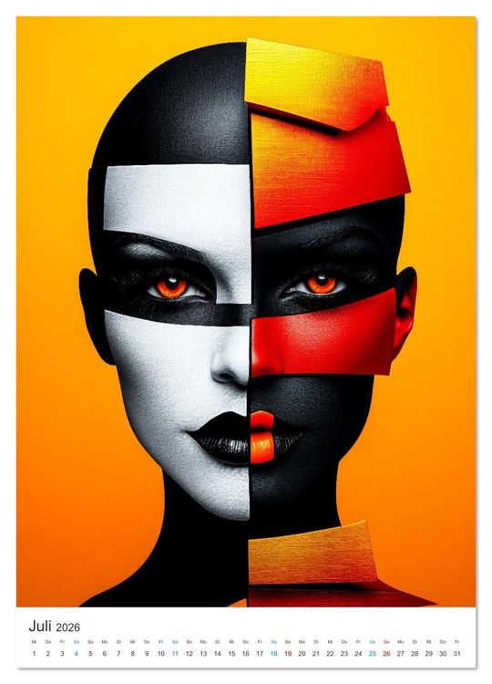 Produktbild: Fashion im Pop-Art (hochwertiger Premium Wandkalender 2026 DIN A2 hoch), Kunstdruck in Hochglanz