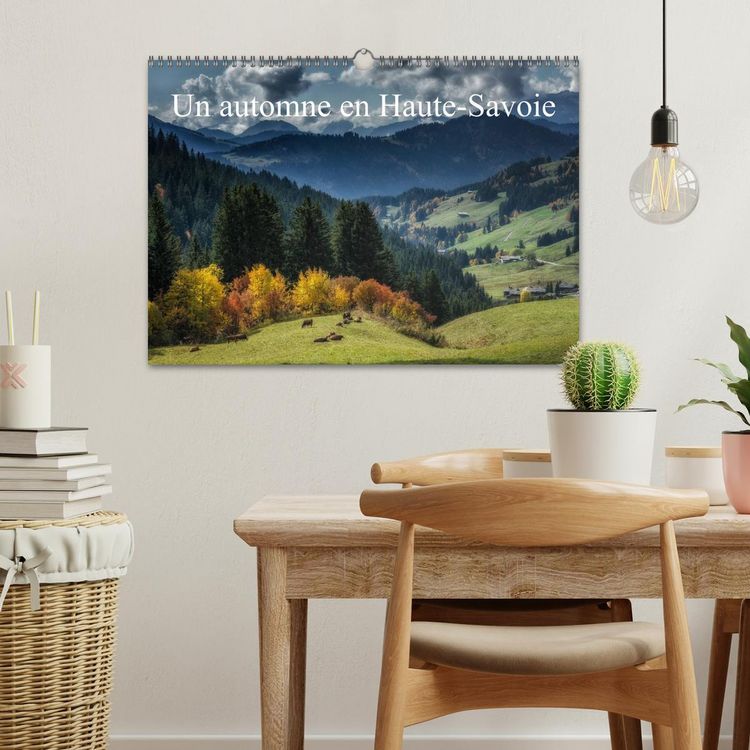 Produktbild: Un automne en Haute-Savoie (Calendrier mural 2026 DIN A3 vertical), CALVENDO calendrier mensuel