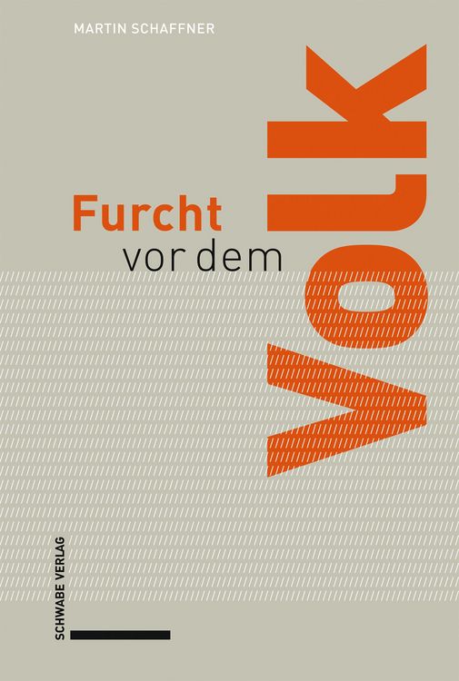 Produktbild: Furcht vor dem Volk