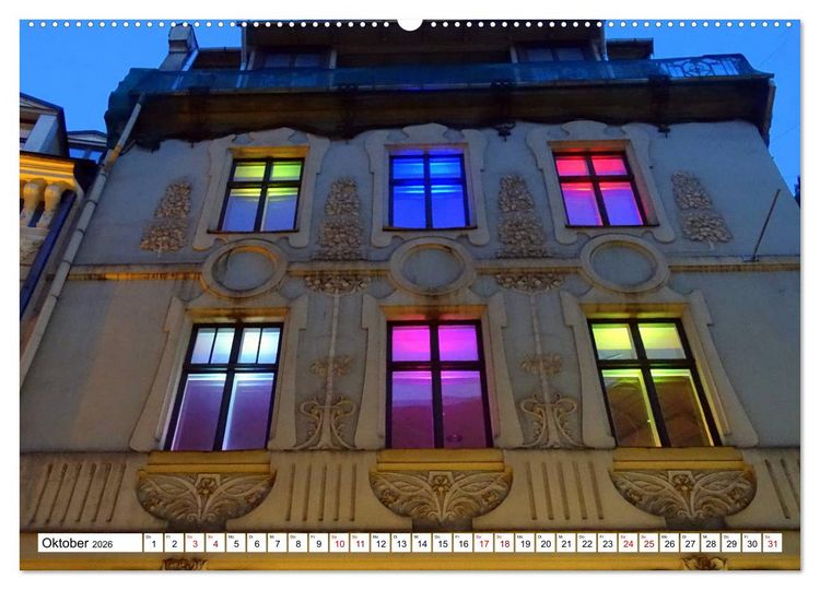 Produktbild: Glanzlichter Rigas - Lettlands prachtvolle Hauptstadt (hochwertiger Premium Wandkalender 2026 DIN A2 quer), Kunstdruck in Hochglanz