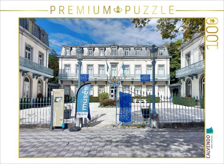 Produktbild: CALVENDO Puzzle Mus&eacute;e de la Ville d'Eaux in Spa | 1000 Teile Lege-Gr&ouml;&szlig;e 64x48cm Foto-Puzzle f&uuml;r gl&uuml;ckliche Stunden