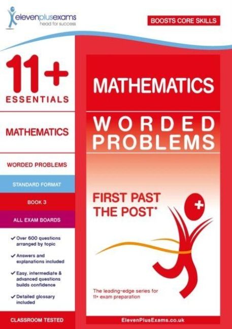 Produktbild: 11+ Essentials Mathematics: Worded Problems Book 3