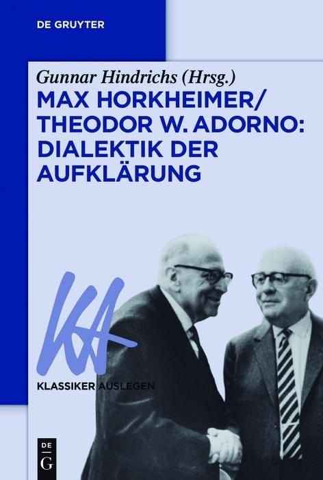 Produktbild: Max Horkheimer/Theodor W. Adorno: Dialektik der Aufkl&auml;rung