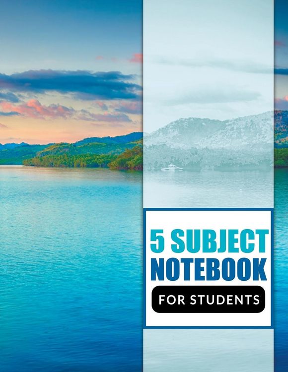 Produktbild: 5 Subject Notebook For Students