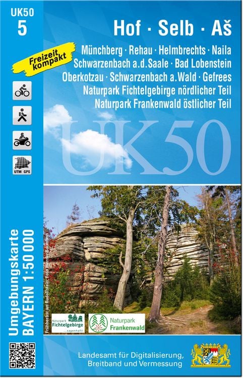 Produktbild: Hof Selb As 1 : 50 000 (UK50-5)