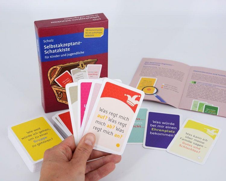 Produktbild: Selbstakzeptanz-Schatzkiste f&uuml;r Kinder und Jugendliche