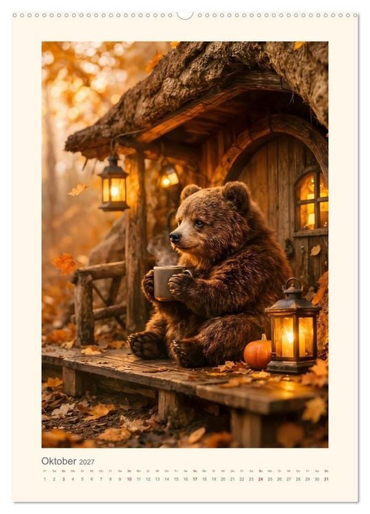 Produktbild: Wo das Herz nach Hause findet - Zw&ouml;lf kleine Geschichten vom Heimkommen (hochwertiger Premium Wandkalender 2027 DIN A2 hoch), Kunstdruck in Hochglanz