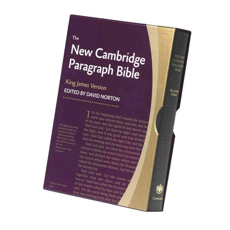Produktbild: New Cambridge Paragraph Bible-KJV