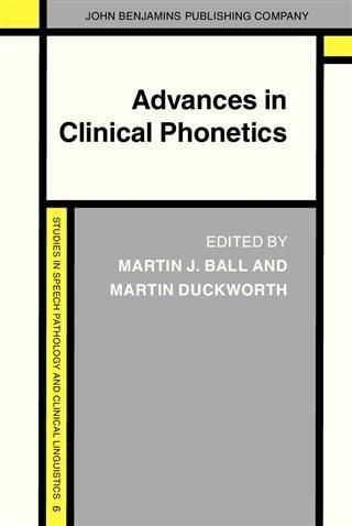 Produktbild: Advances in Clinical Phonetics