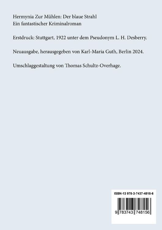 Produktbild: Der blaue Strahl