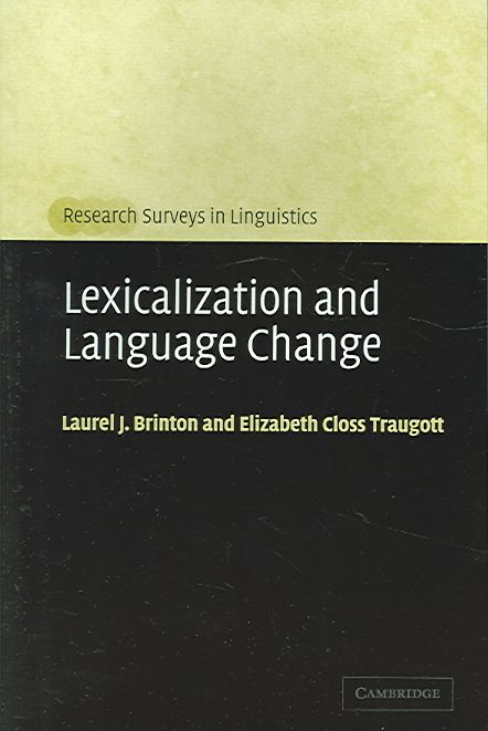 Produktbild: Lexicalization and Language Change